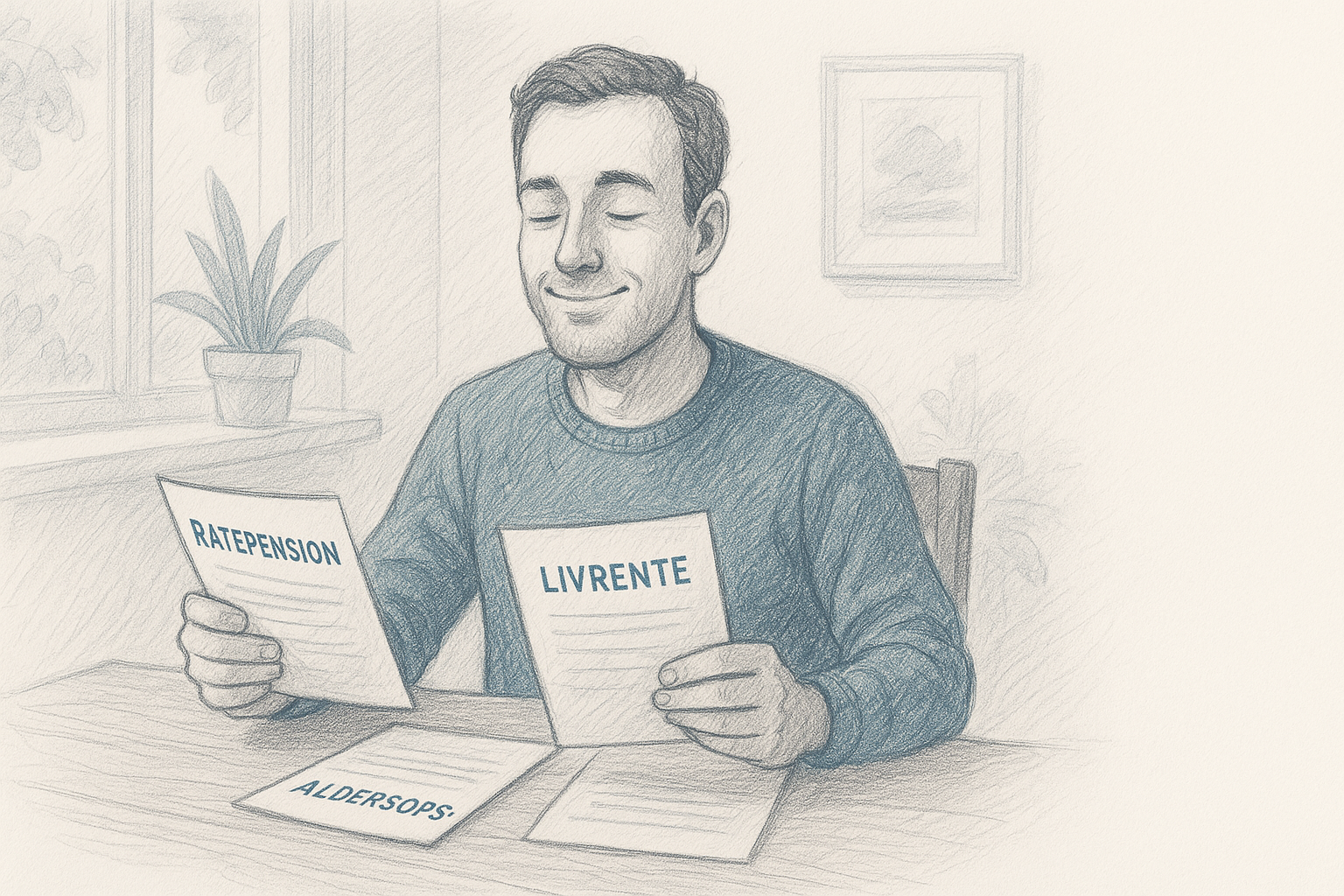 Privat pensionsopsparing i praksis: hvordan du vælger mellem ratepension, livrente og aldersopsparing i 2025