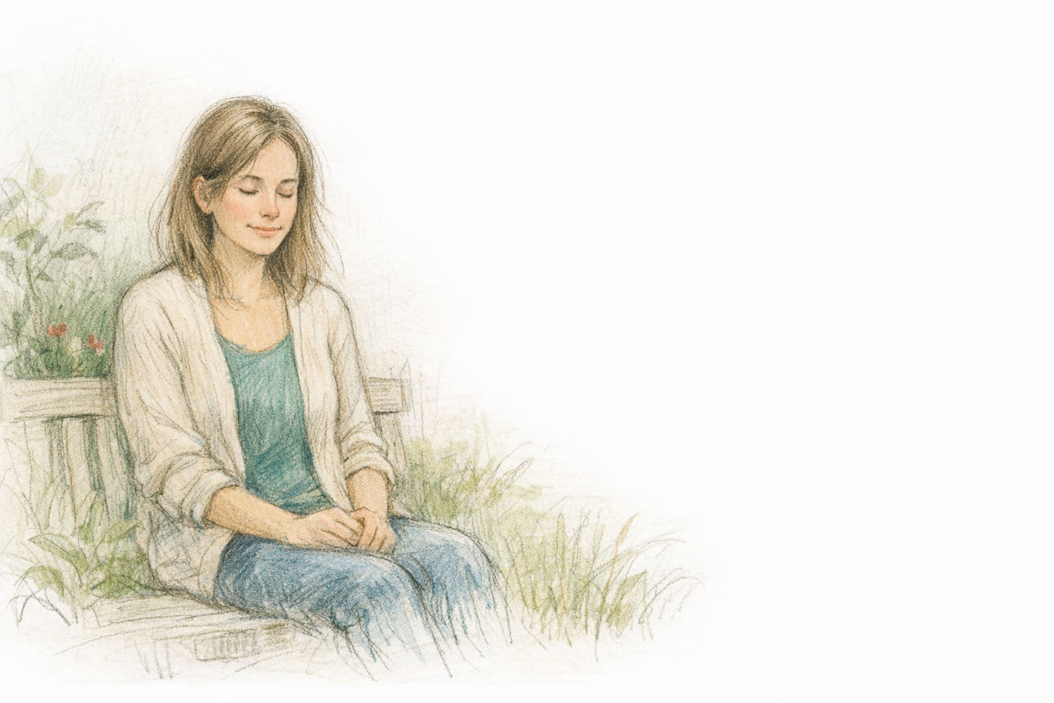 Person gennemgår en pensionsportefløje på en computer